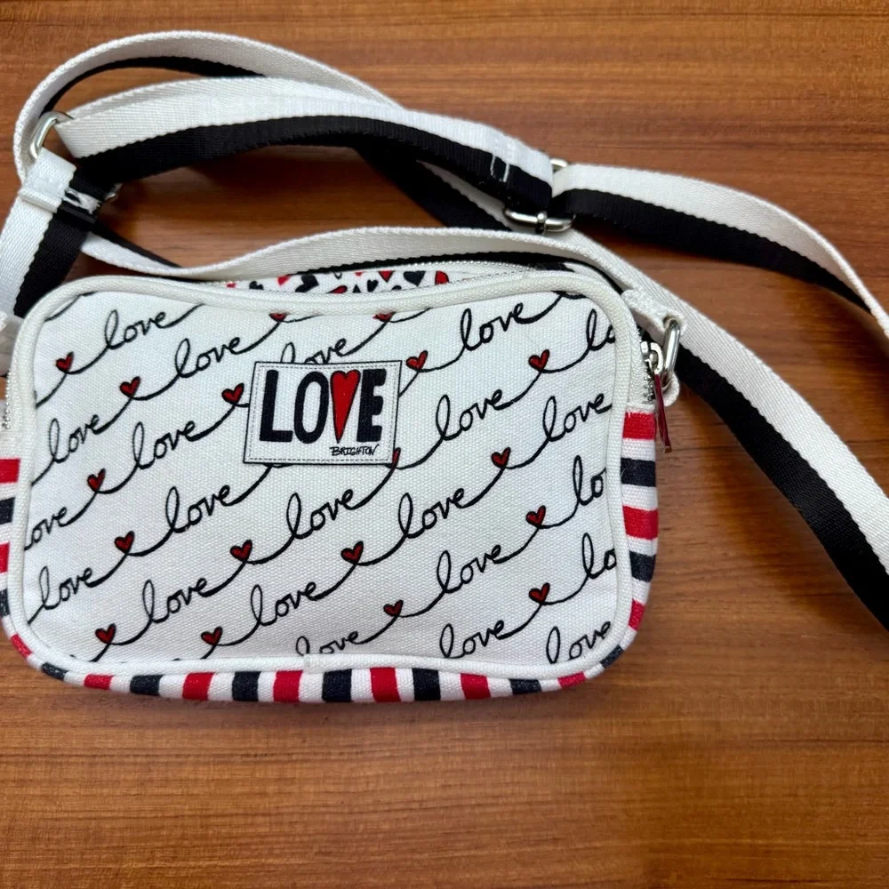 Brighton Love Print Crossbody Bag - Picture 2 of 3